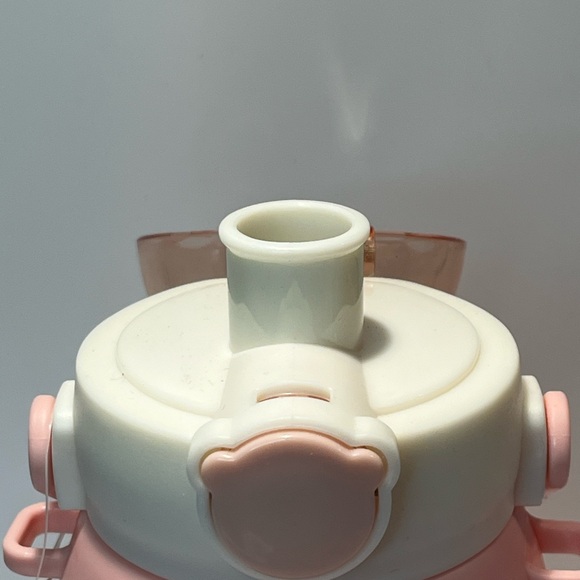 Cute Pink Water Bottle with Cat Design - Picture 10 of 13